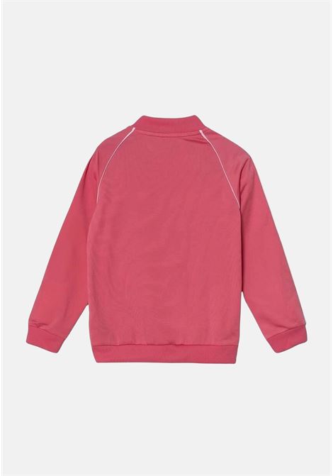 Felpa con zip Adicolor SST rosa per bambina ADIDAS ORIGINALS | IY7451.